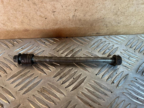 Honda CBF125 Front Wheel Spindle Axle With Nut & Spacer 2012 CBF 125