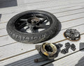 Honda CBF125 Rear Wheel With Sprocket Carrier & Drum Brake 2012 CBF 125