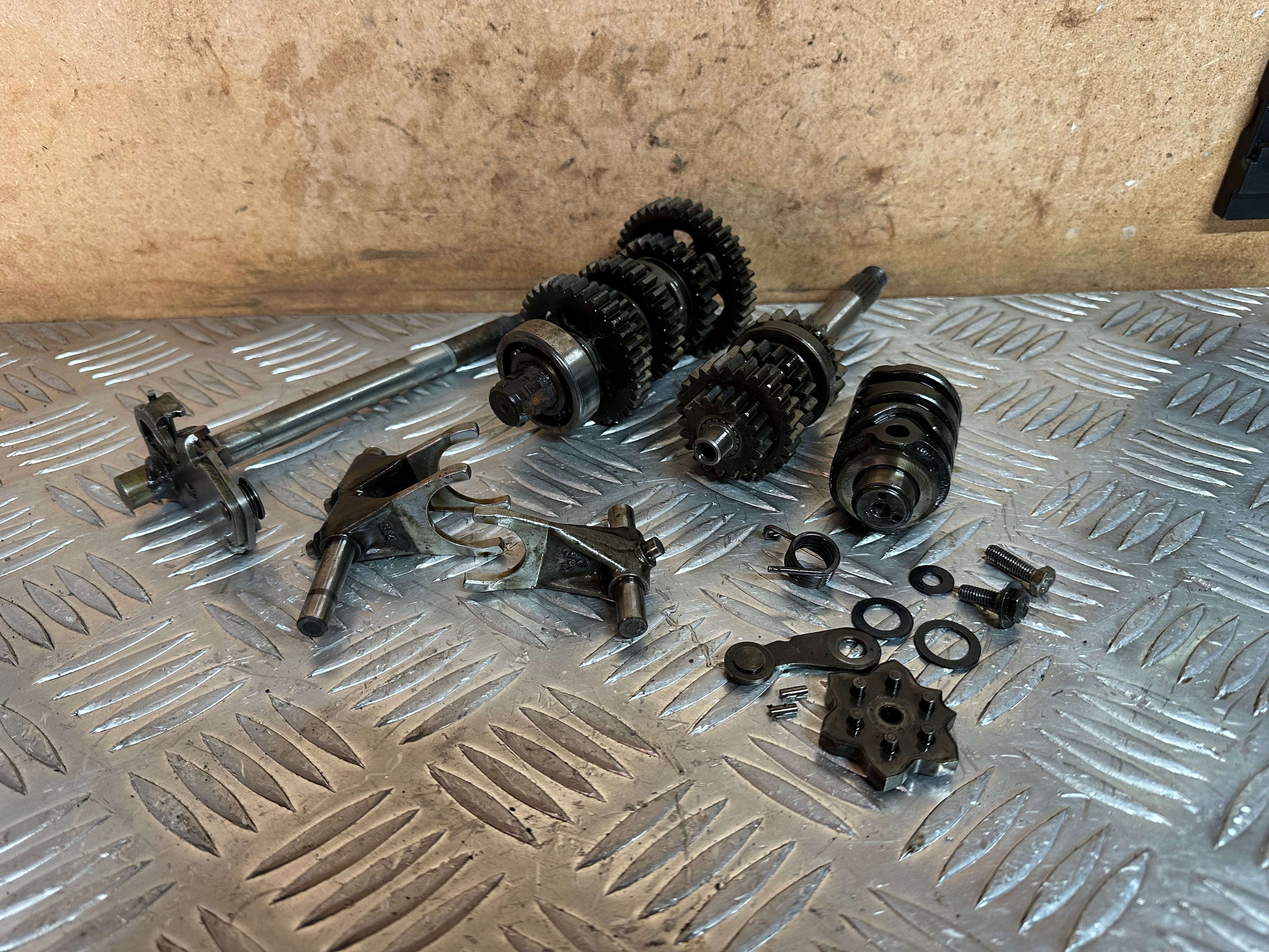 Honda CBF125 Engine Gearbox Complete 2012