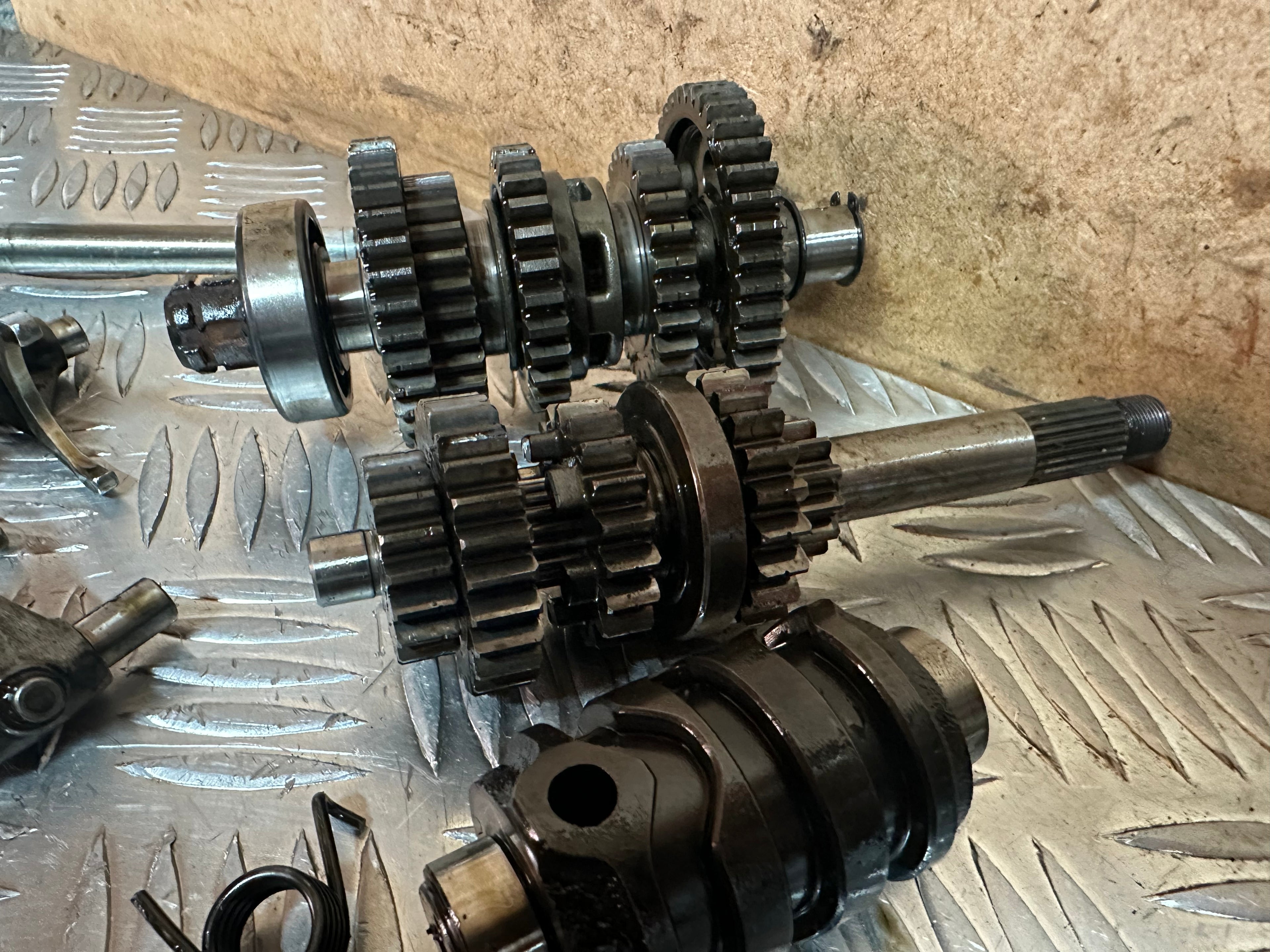 Honda CBF125 Engine Gearbox Complete 2012