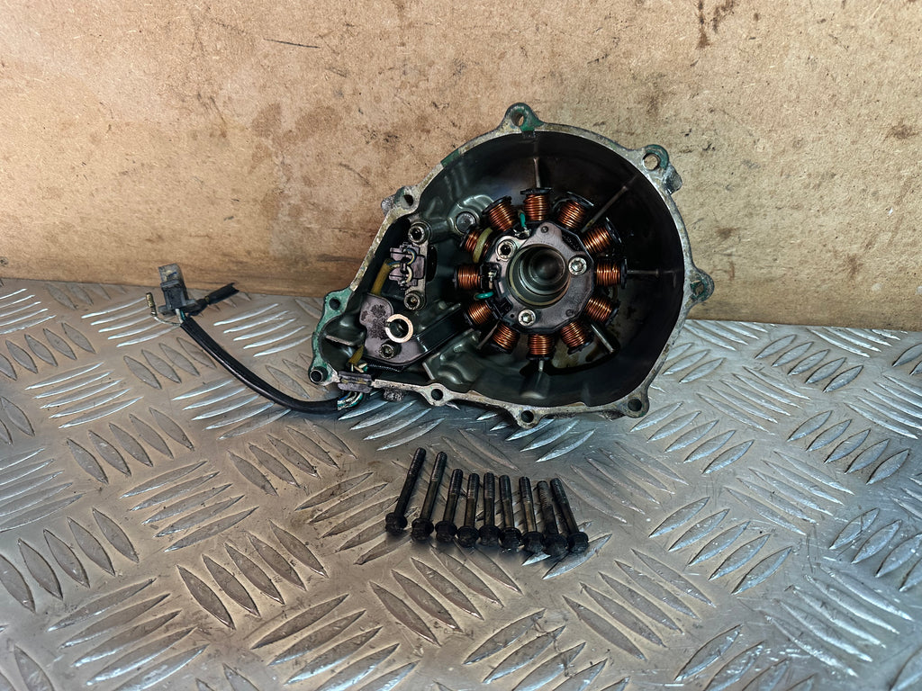 Honda CBF125 Engine Ignition Stator / Generator & Cover With All Bolts 2012