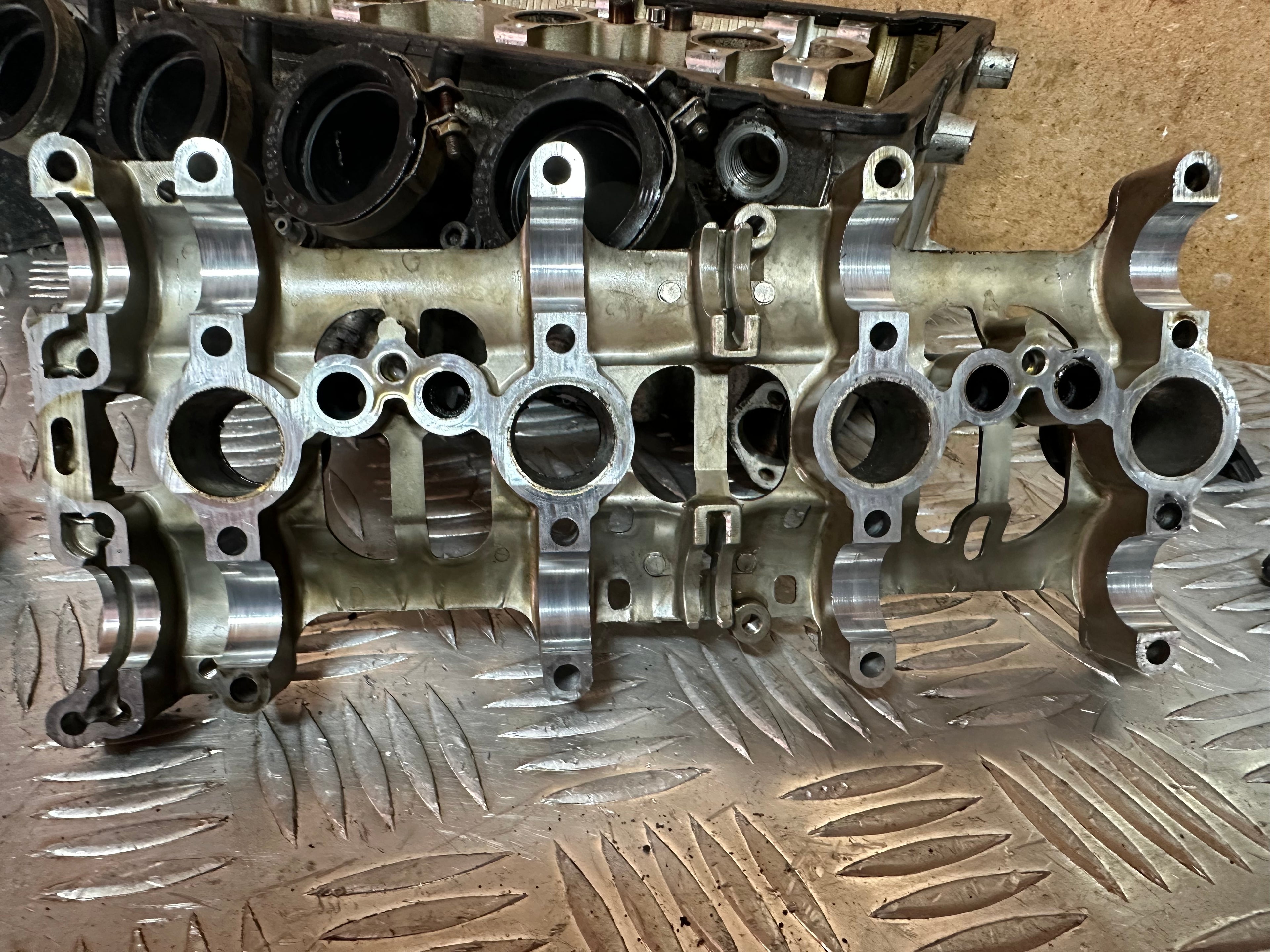 Kawasaki ZX600 Engine Cylinder Head Complete Cams Valves Etc Used F2 1996 Ninja ZX6R