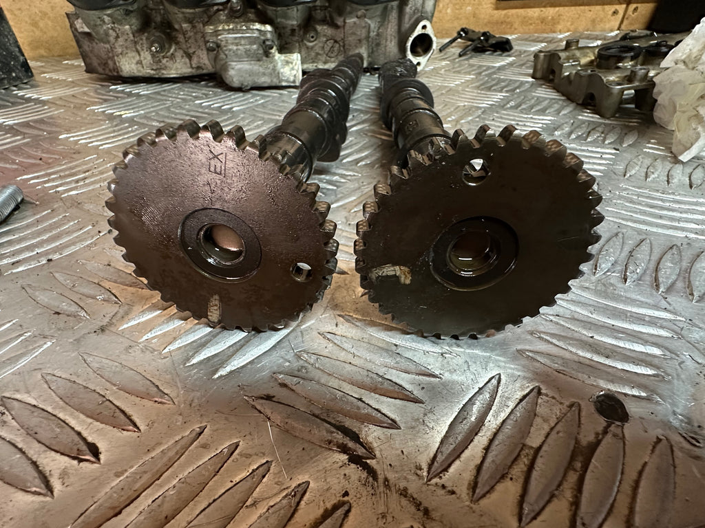 Kawasaki ZX600 Engine Cylinder Head Complete Cams Valves Etc Used F2 1996 Ninja ZX6R