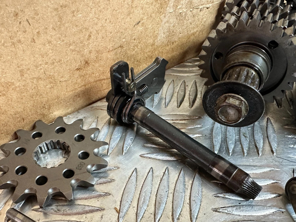 KTM SXF 350 Engine Gearbox Complete VGC Selector Drum Gears 2017 SXF350 XCF SX-F