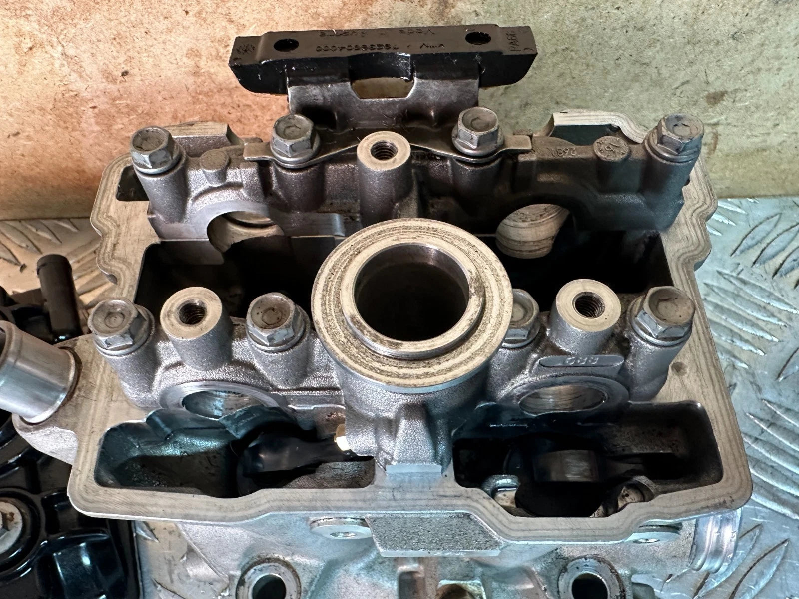 KTM SXF 350 Engine Cylinder Head With Valves & Cover 2017 KTM SXF350 XCF SX-F