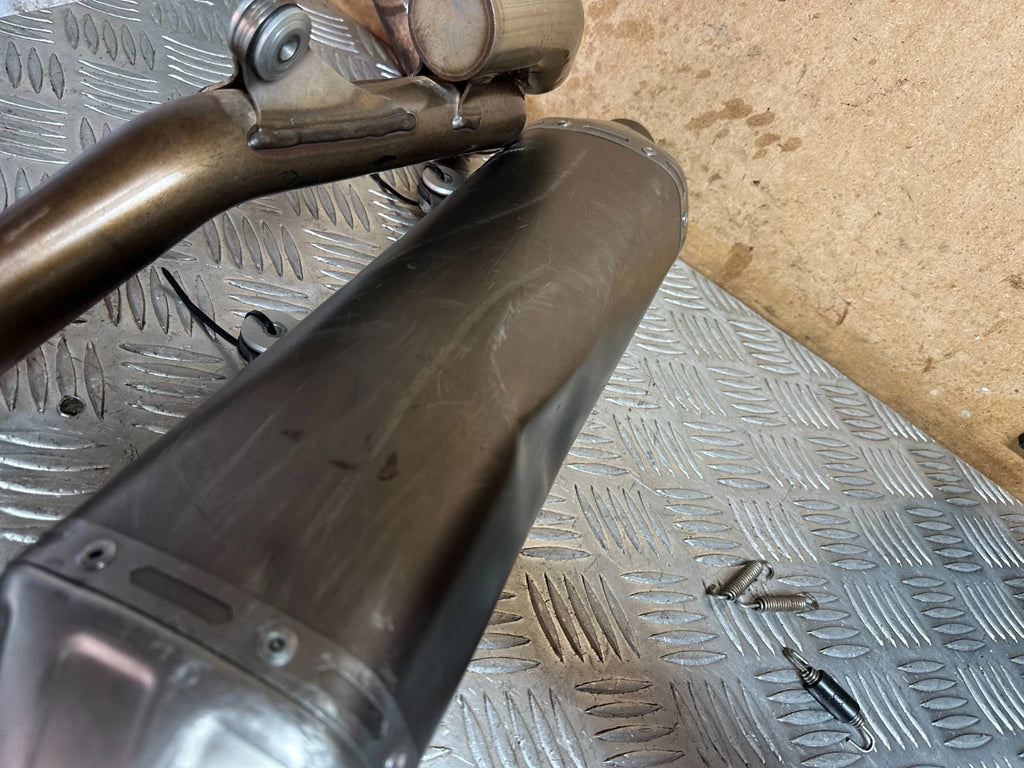 KTM SXF 350 Full Header Exhaust System Akrapovic Racing Silencer SXF350 XCF SX-F