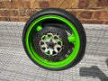 Kawasaki ZX600 Front Wheel + Discs & Good Bridgestone Tyre ZXR ZX600R