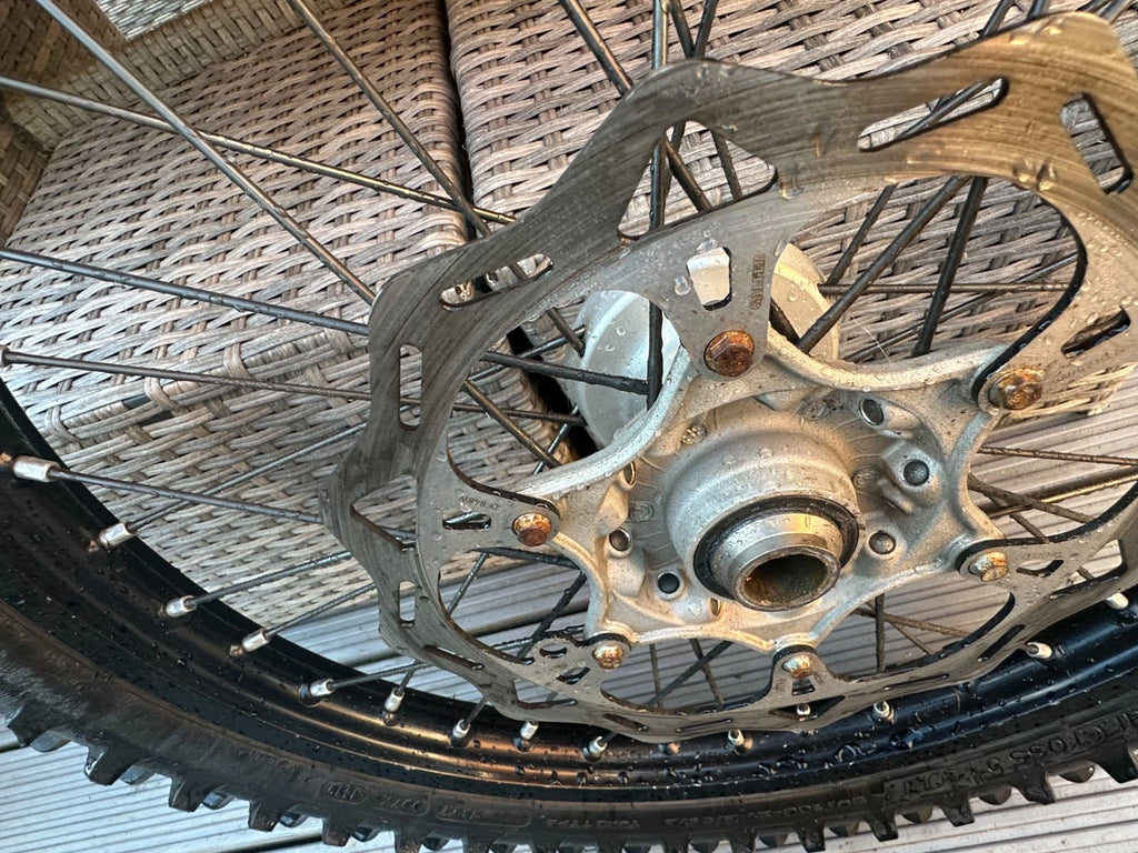 KTM SXF 350 Front Wheel 2017 With Starcross 5 Soft Tyre & Spacers SXF350 XCF SX-F