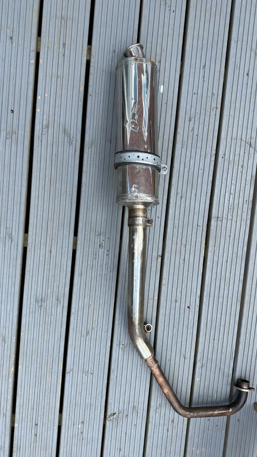 Honda CBR125R Full Exhaust System Silencer & Main Pipe CBR125 2005 CBR 125