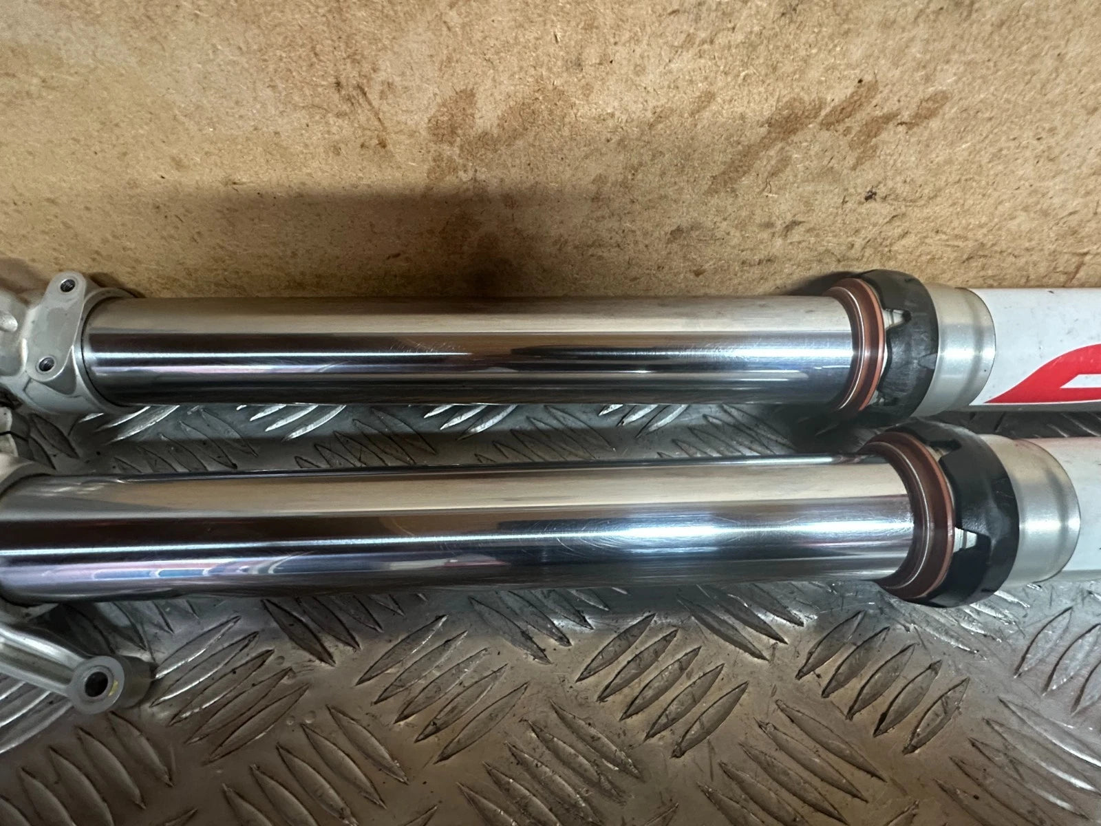 KTM SXF 350 Front Fork Legs Forks AER 48 WP Very Good Nice SXF350 XCF SX-F