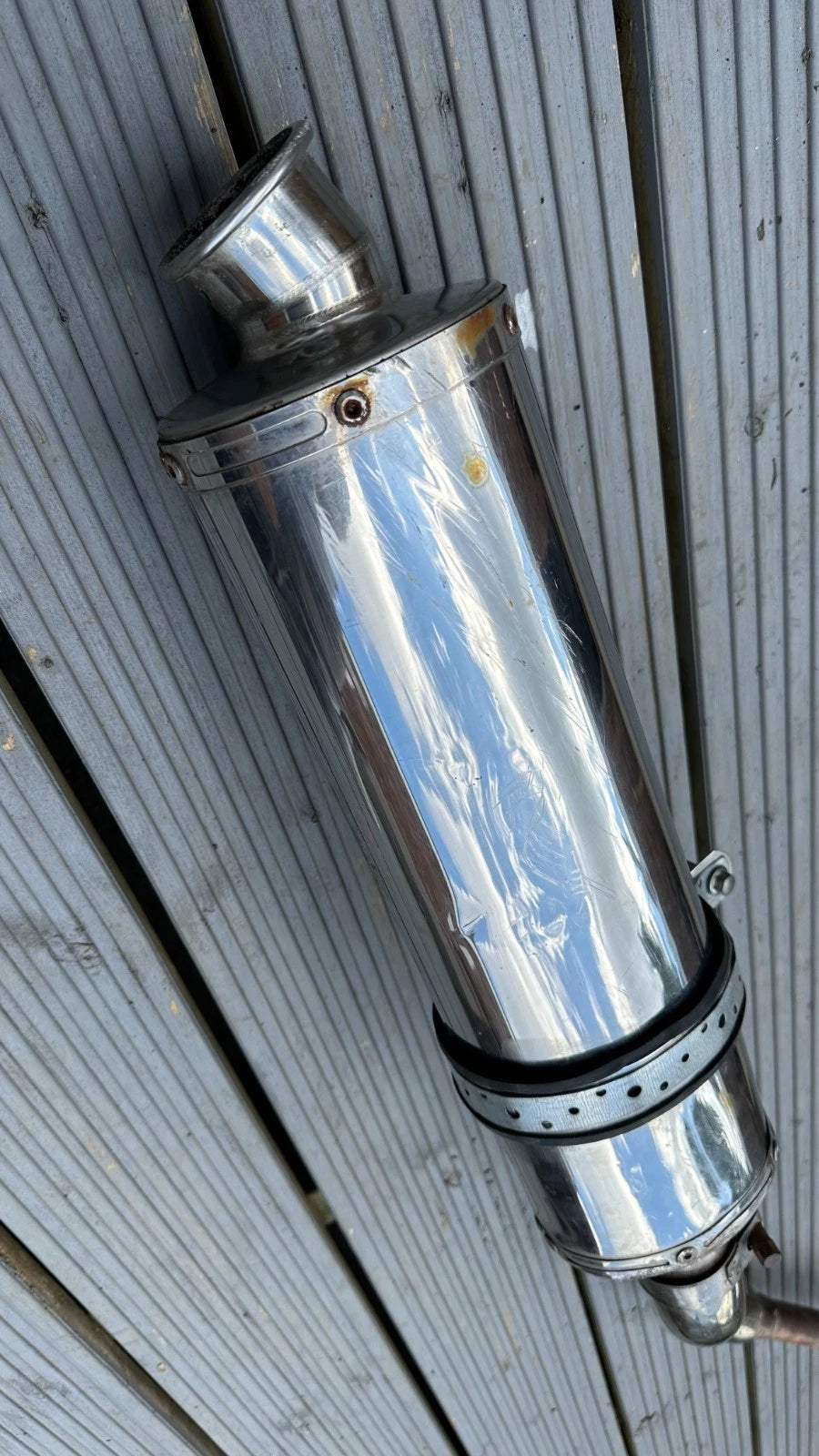 Honda CBR125R Full Exhaust System Silencer & Main Pipe CBR125 2005 CBR 125