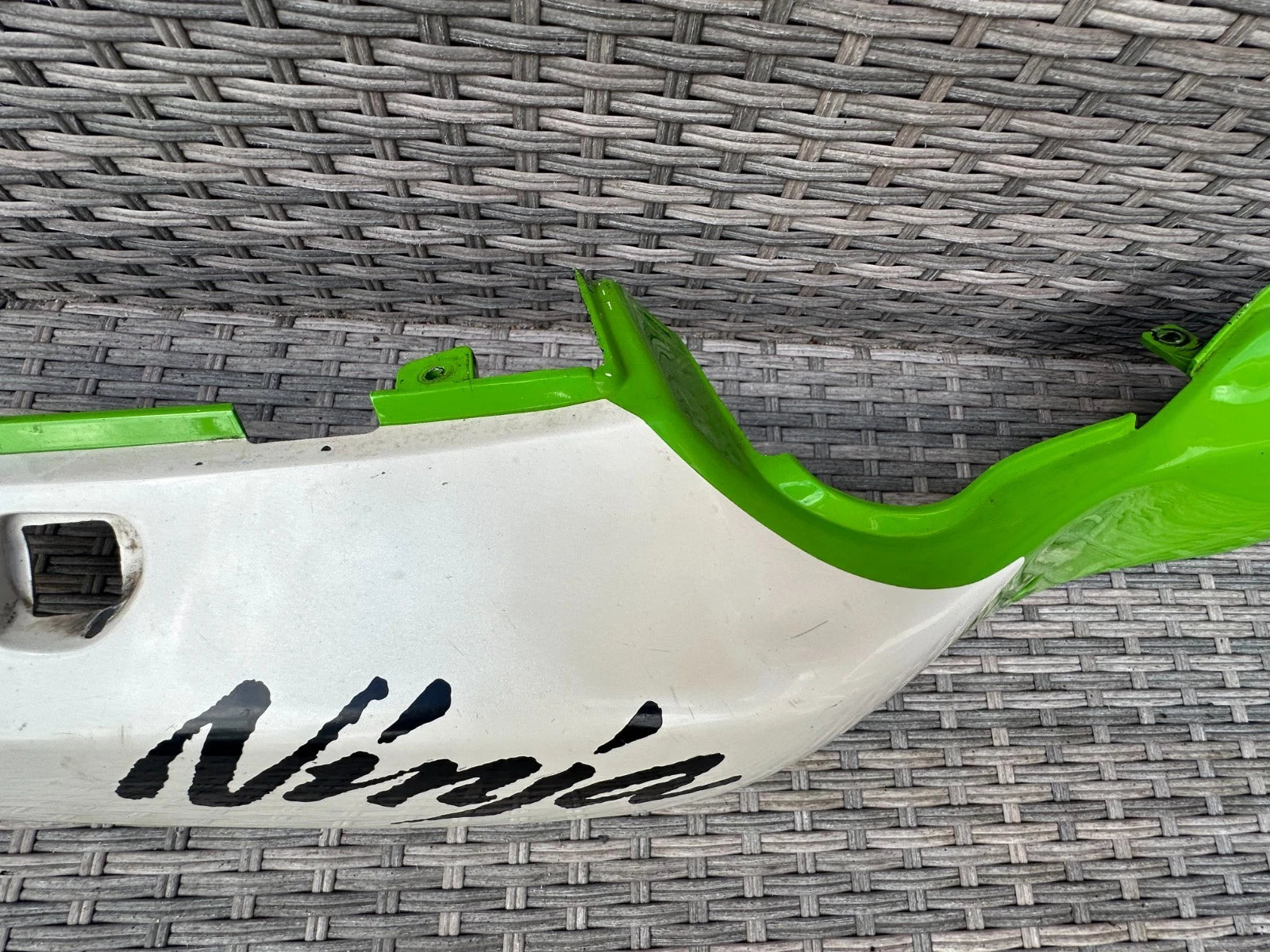 Kawasaki ZX600 Right Side Rear Fairing Panel Quite Nice F2 1996 Ninja ZX6R