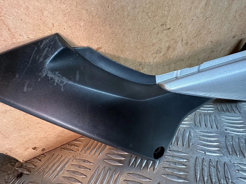 Honda CBR125R Left Rear Side Panel Fairing In Silver CBR125 2005 CBR 125