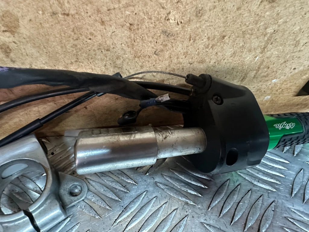 Kawasaki ZX600 Handlebars Clip on Bars + 'Ninja' Grips & Switch Gear 96 ZX600R