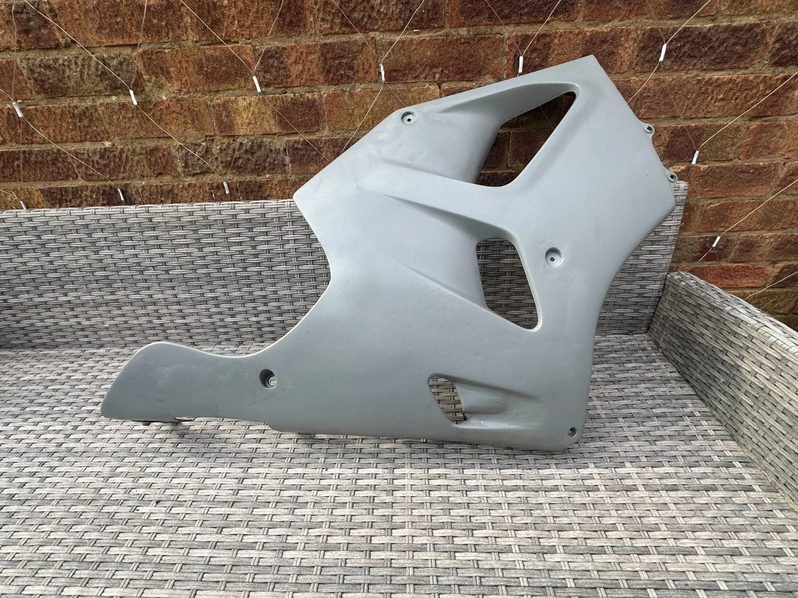 Kawasaki ZX600 Fairing RH Side Panel In Primer But Intact F2 1996 Ninja ZX6R