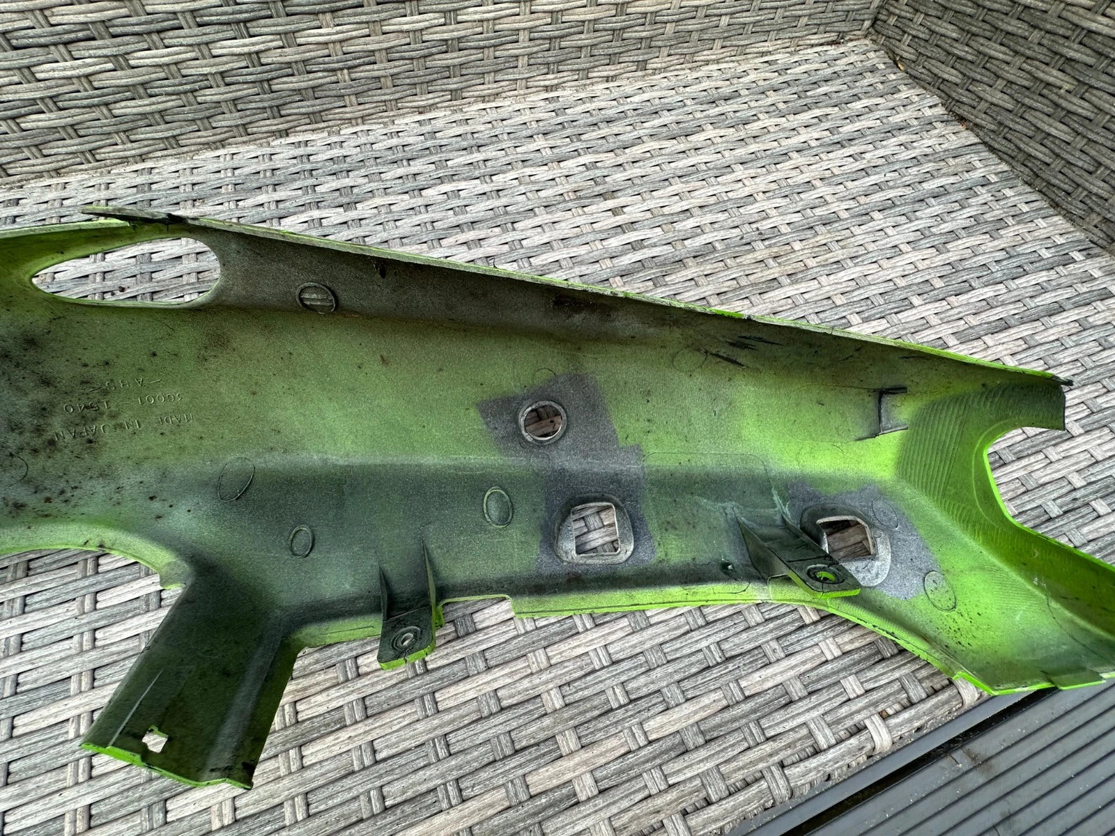 Kawasaki ZX600 Left Side Rear Fairing Panel F2 1996 Ninja ZX6R