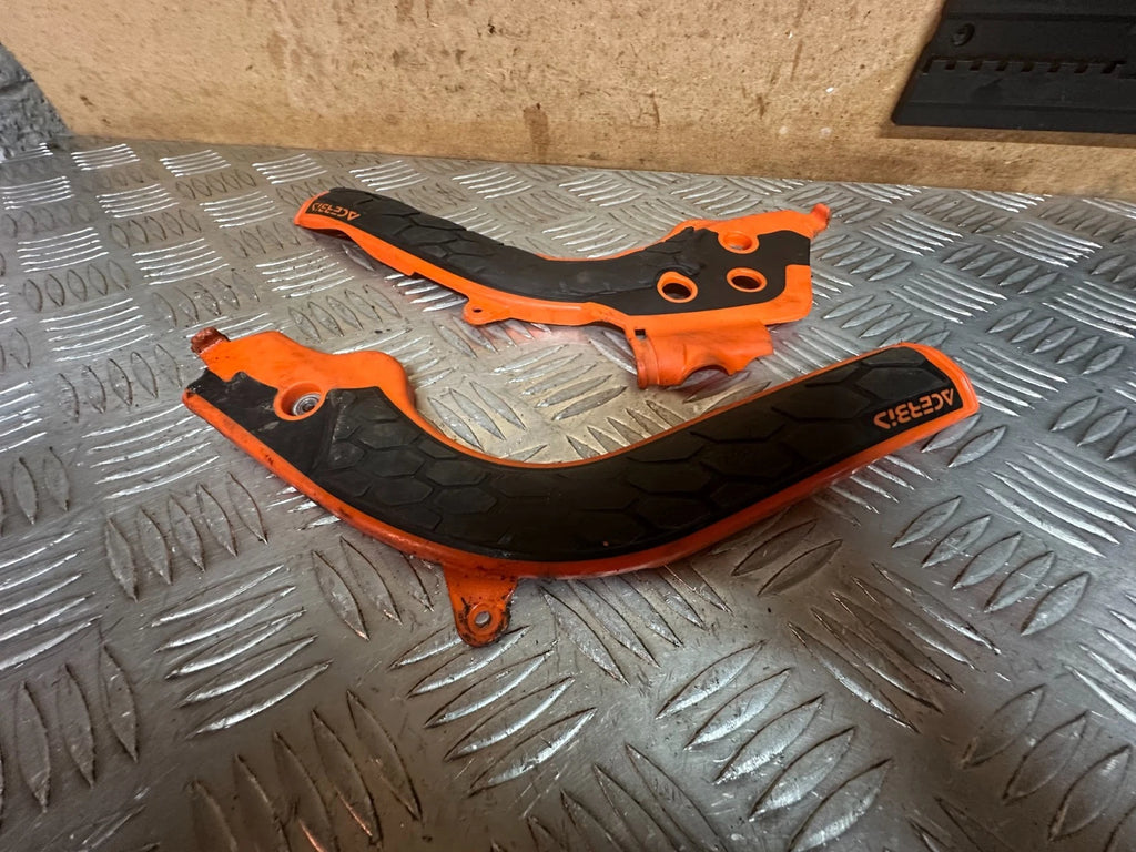 KTM SXF 350 Acerbis X Grip Frame Boot Guards Fits Many Models SXF350 XCF SX-F