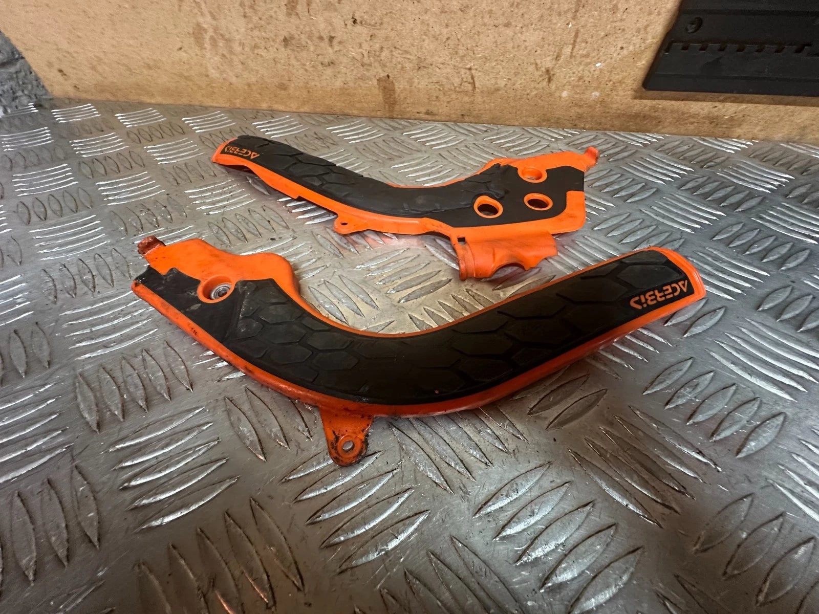 KTM SXF 350 Acerbis X Grip Frame Boot Guards Fits Many Models SXF350 XCF SX-F