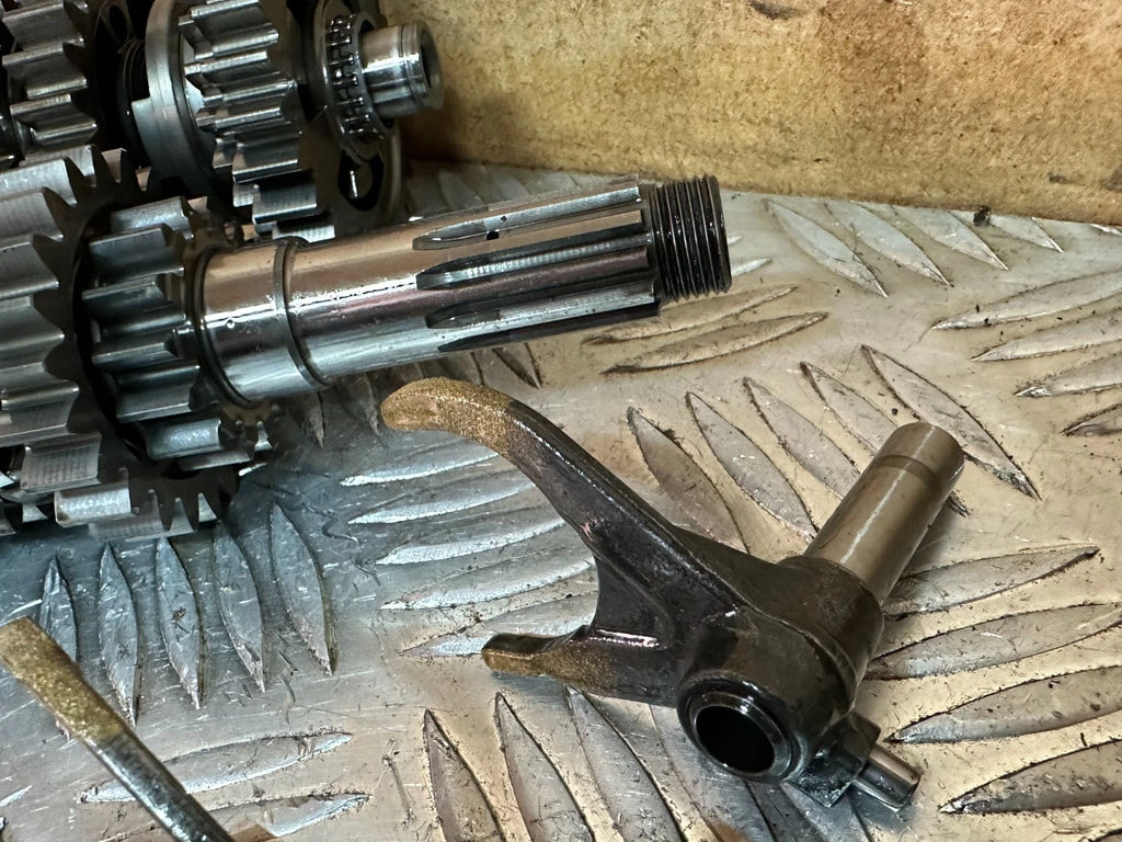 KTM SXF 350 Engine Gearbox Complete VGC Selector Drum Gears 2017 SXF350 XCF SX-F