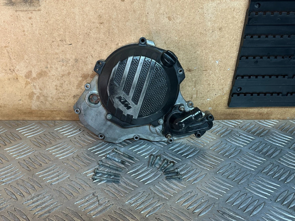 KTM SXF 350 Engine Clutch Cover Inner & Outer + Waterpump Cover SXF350 XCF SX-F