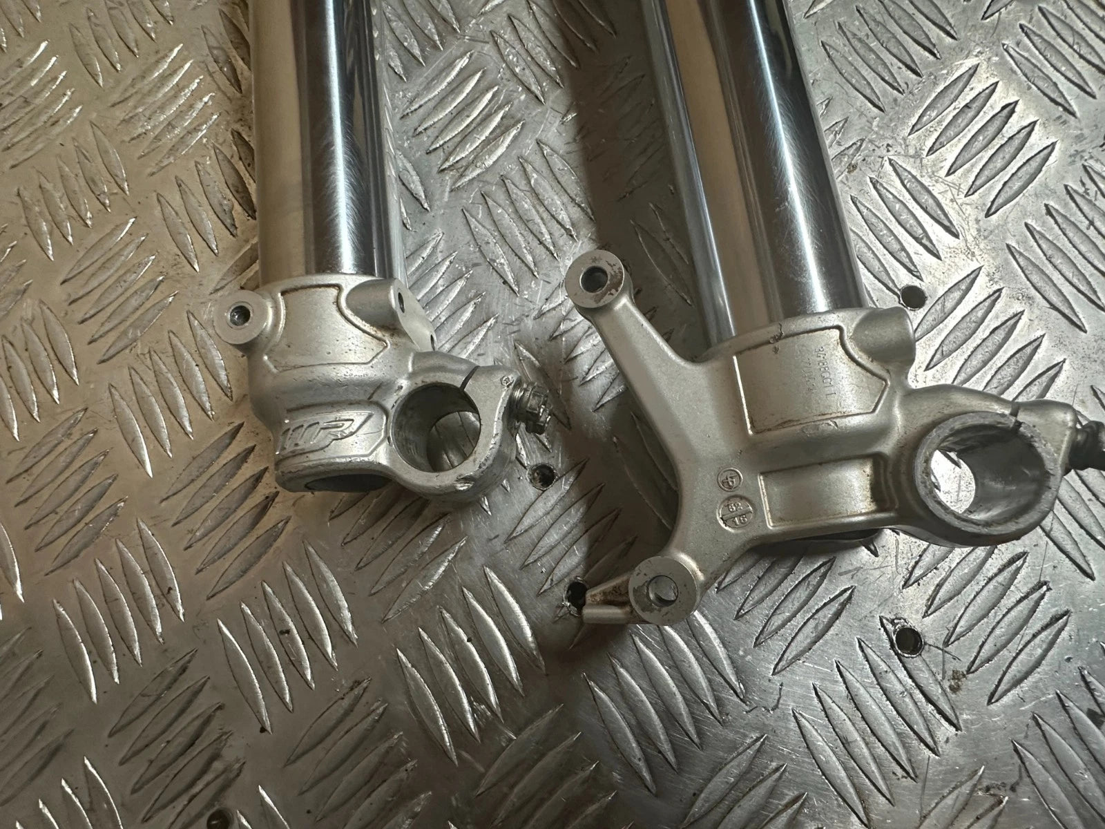 KTM SXF 350 Front Fork Legs Forks AER 48 WP Very Good Nice SXF350 XCF SX-F