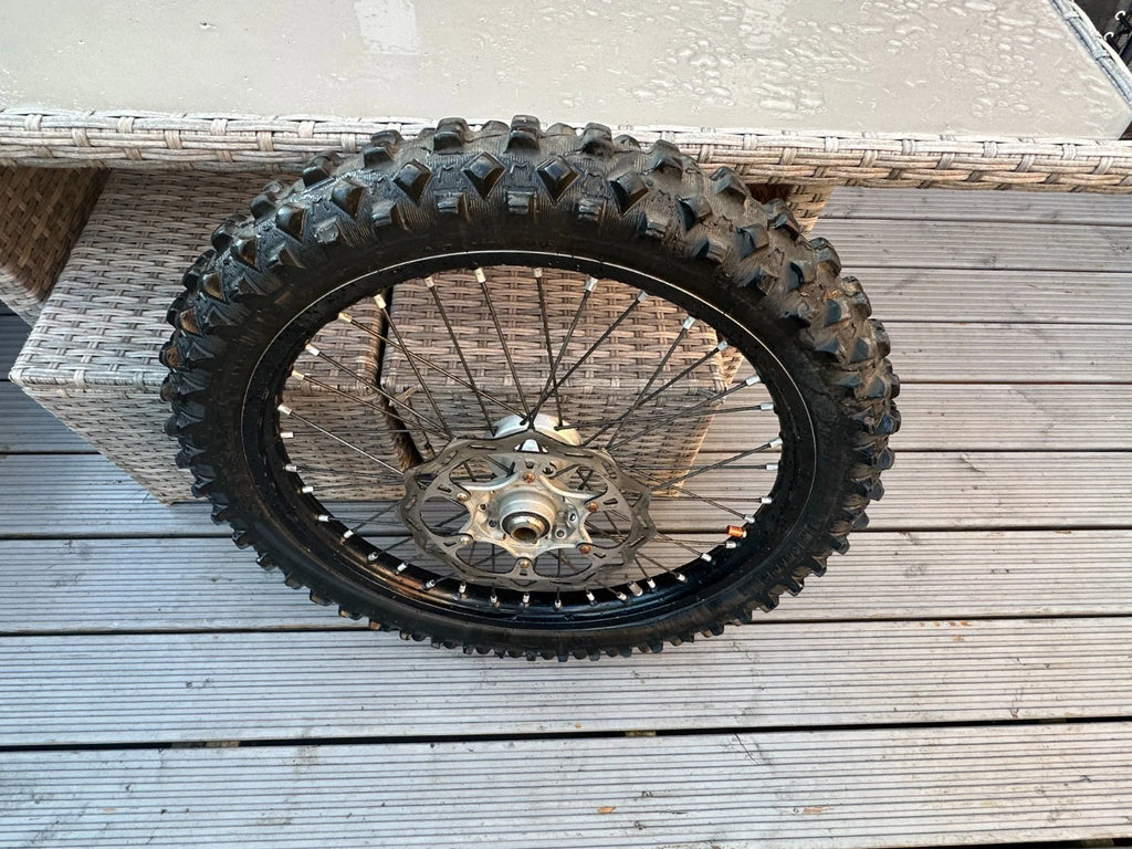 KTM SXF 350 Front Wheel 2017 With Starcross 5 Soft Tyre & Spacers SXF350 XCF SX-F