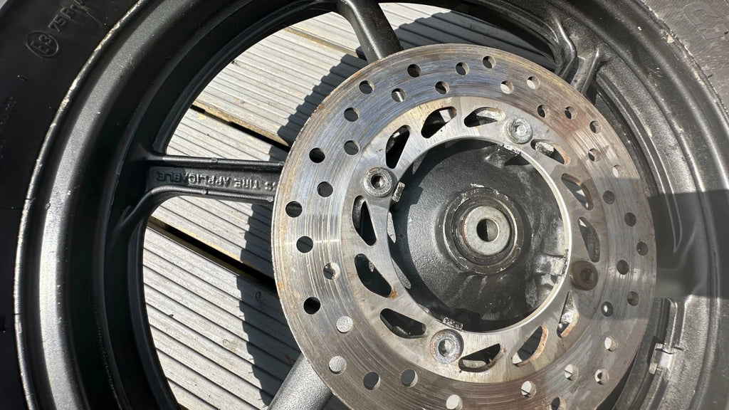 Honda CBR125R Rear Wheel With Sprocket Carrier Disc & Spacers Carb 2005 CBR 125