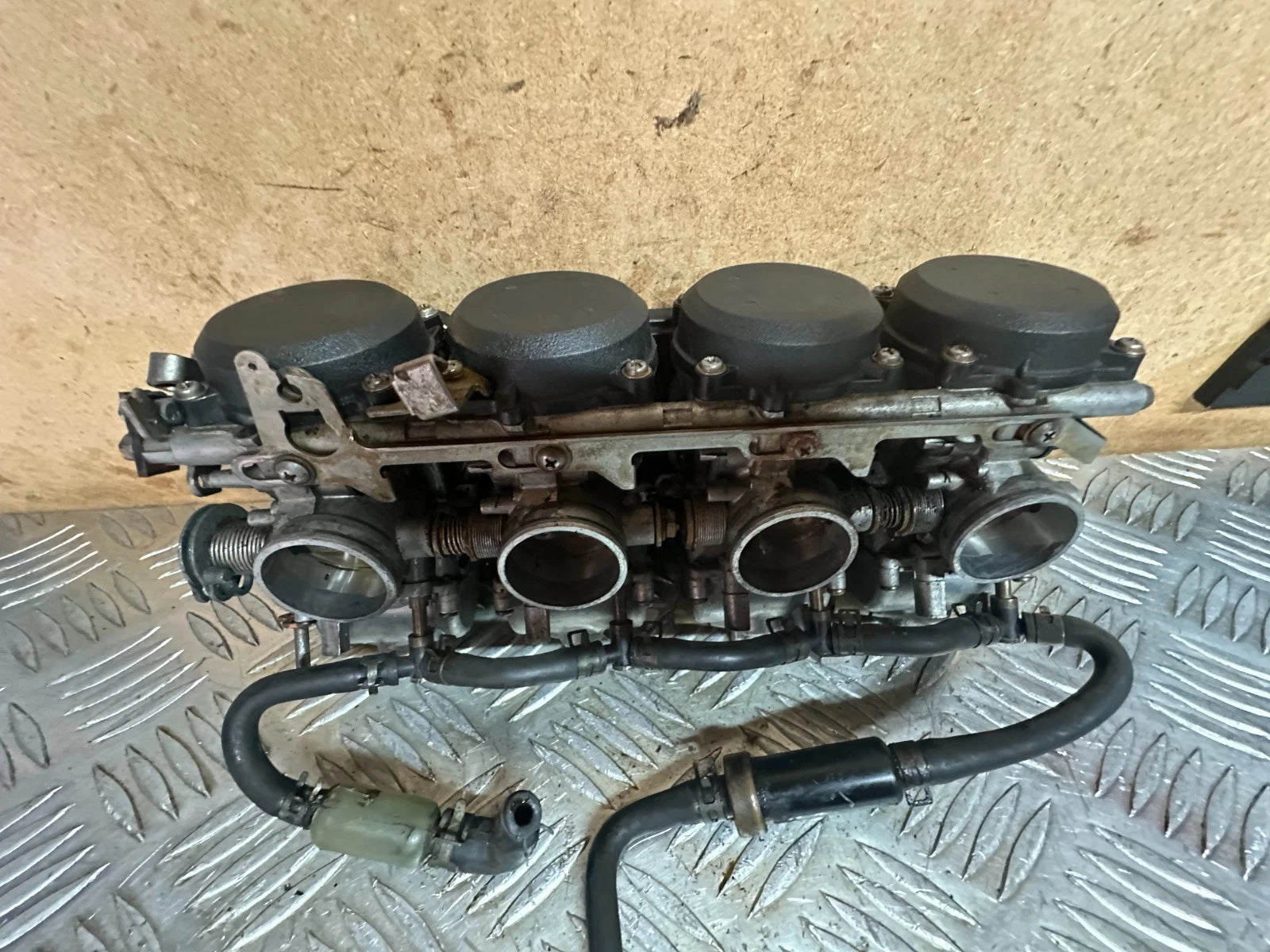 Kawasaki ZX600 Carburettor Carbs Carb Set Carburettors Running 1996 ZX600R Ninja