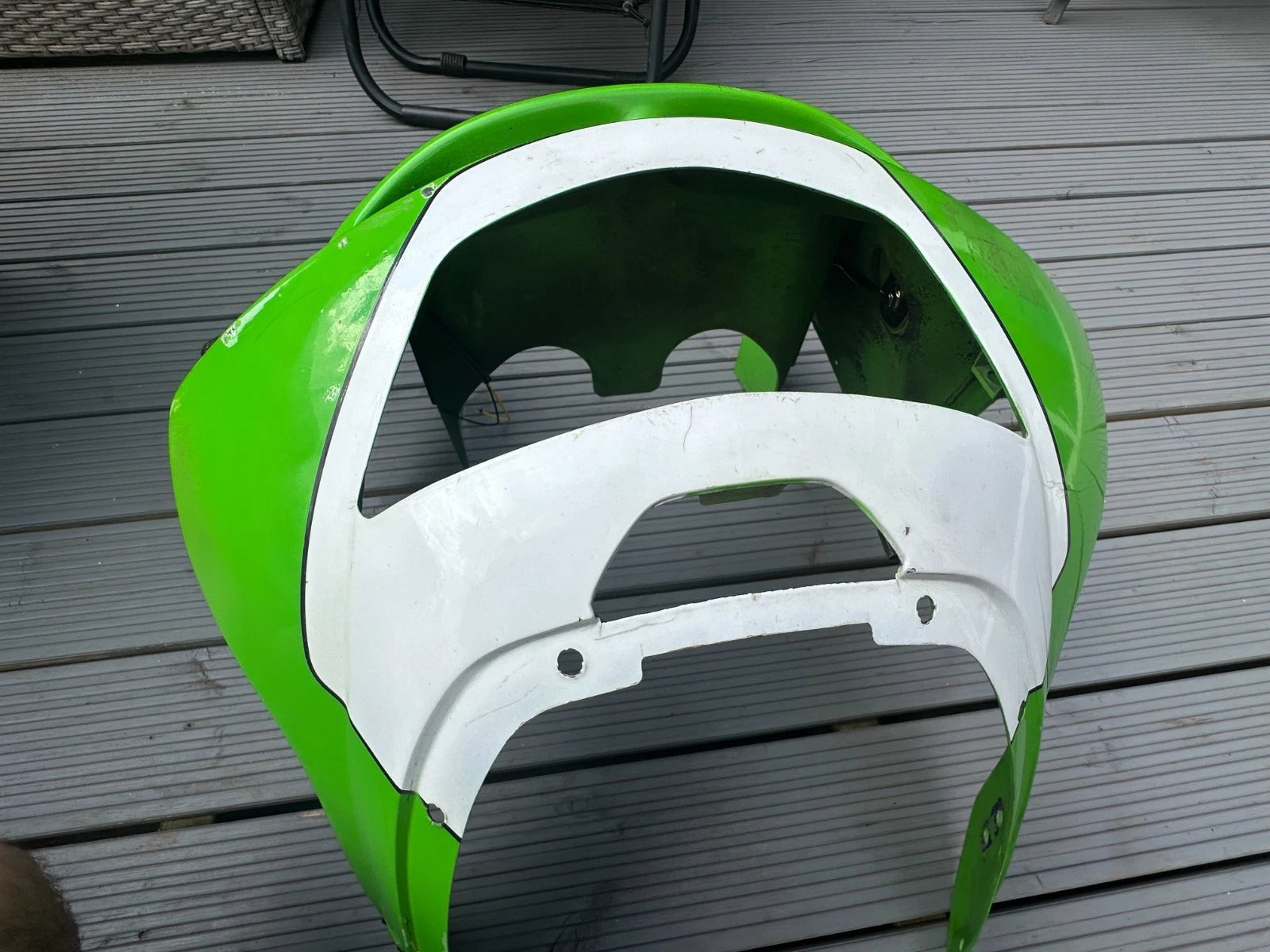 Kawasaki ZX600 Nose Cone Front Fairing Headlight Surround F2 F3 1996 Ninja ZX6R