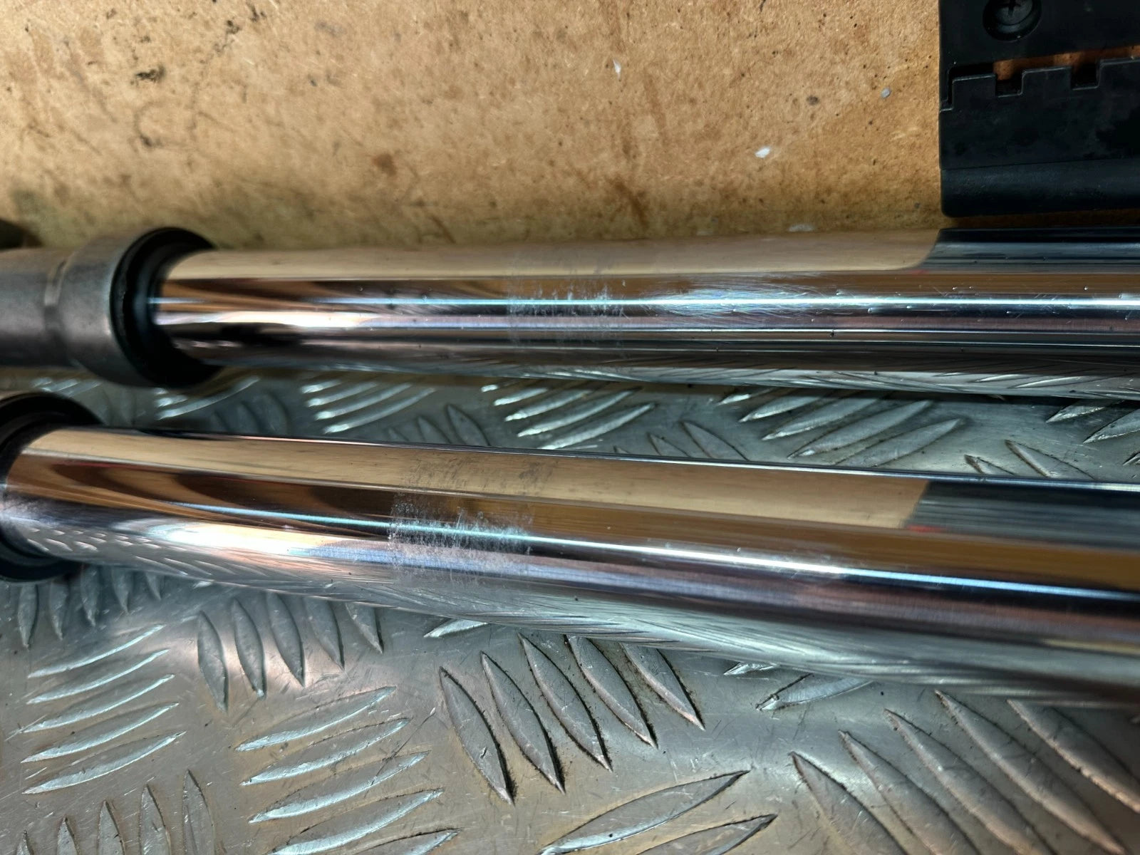 Kawasaki ZX600 Front Fork Legs Pair Forks Shocks Suspension ZX6 ZXR 1996 ZX600R