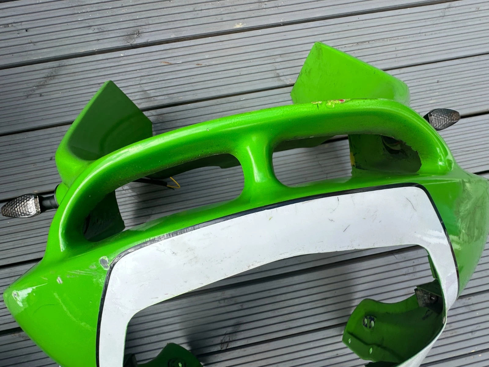 Kawasaki ZX600 Nose Cone Front Fairing Headlight Surround F2 F3 1996 Ninja ZX6R