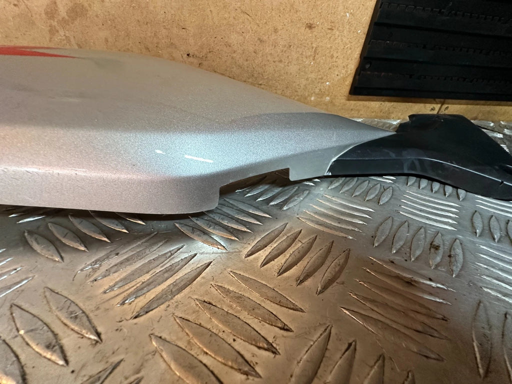 Honda CBR125R Right Rear Side Panel Fairing In Silver CBR125 2005 CBR 125