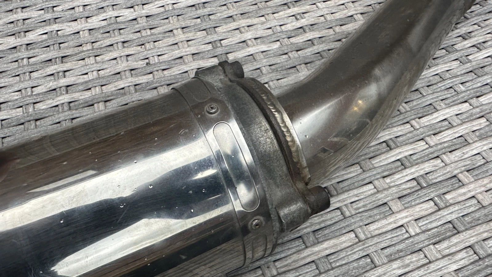Kawasaki ZX600 exhaust system Scorpion race silencer & header pipe 1996 ZX600R