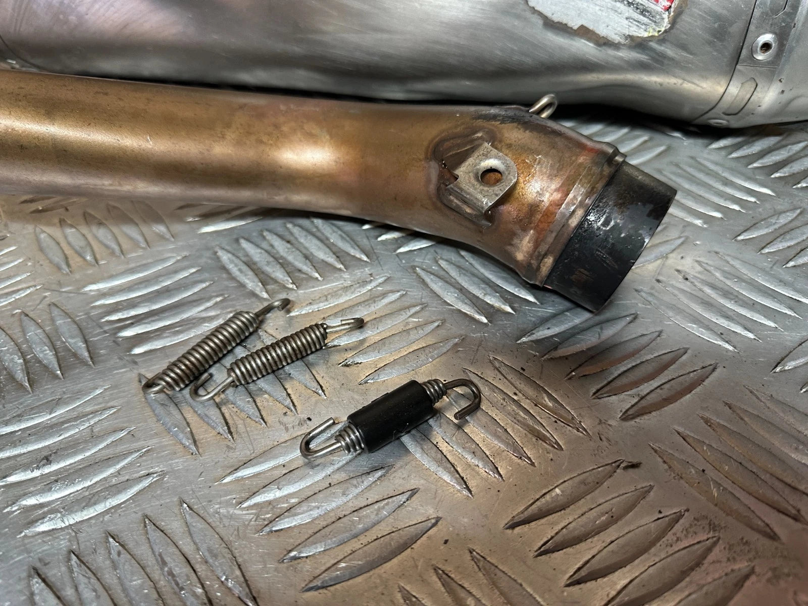 KTM SXF 350 Full Header Exhaust System Akrapovic Racing Silencer SXF350 XCF SX-F